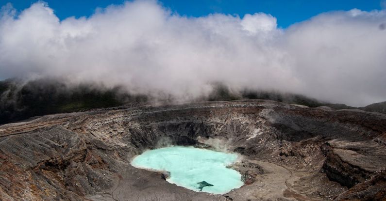 Costa Rica - Top View Crater of a Volcano