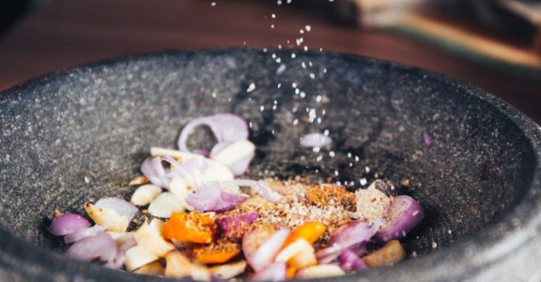 Cuisine - Person Pouring Salt in Bowl